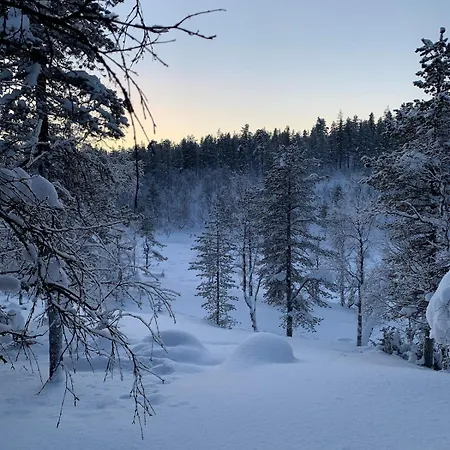Saariselaellae, Sielukas Hirsimoekki - Unique Chalet Saariselkä