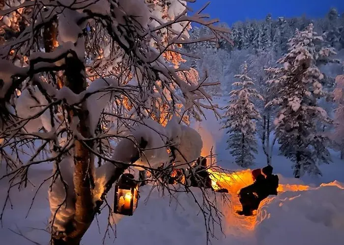 Chalet Saariselaellae, Sielukas Hirsimoekki - Unique Saariselka