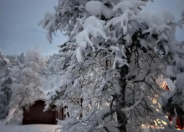 Saariselaellae, Sielukas Hirsimoekki - Unique Chalet