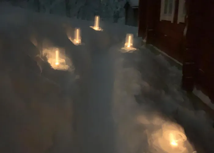 Saariselaellae, Sielukas Hirsimoekki - Unique Chalet *