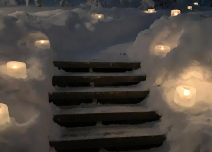 Saariselaellae, Sielukas Hirsimoekki - Unique Chalet *